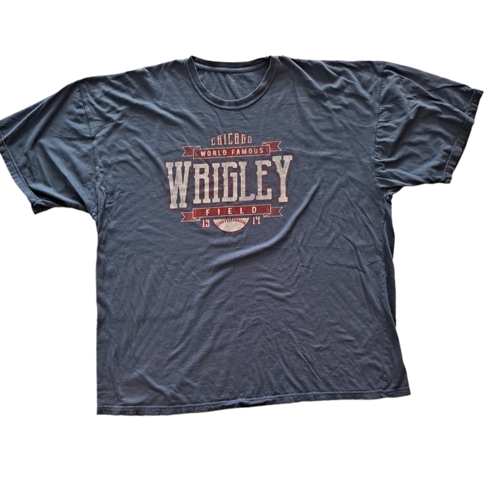 MLB Chicago Sports World Famous Wrigley Field 1914 short sleeve t-shirt